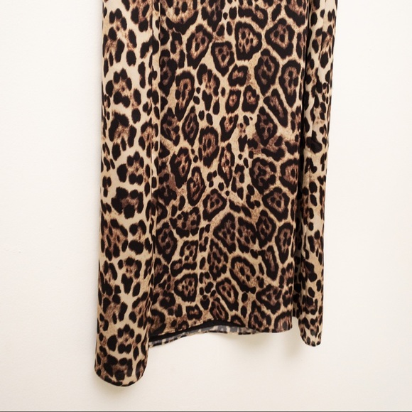 Equipment Femme Jules Leopard Print Slip Dress - Picture 10 of 13